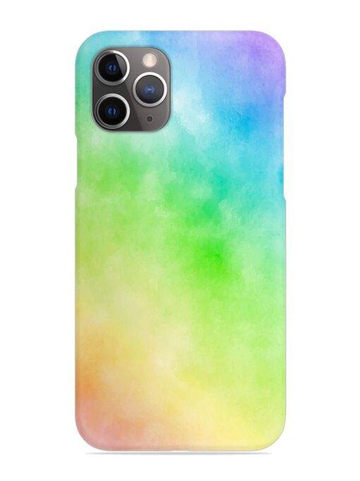 Watercolor Mixture Snap Case for Apple Iphone 11 Pro Zapvi