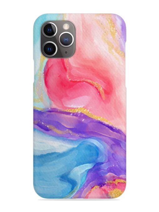 Watercolor Gradient Snap Case for Apple Iphone 11 Pro Zapvi