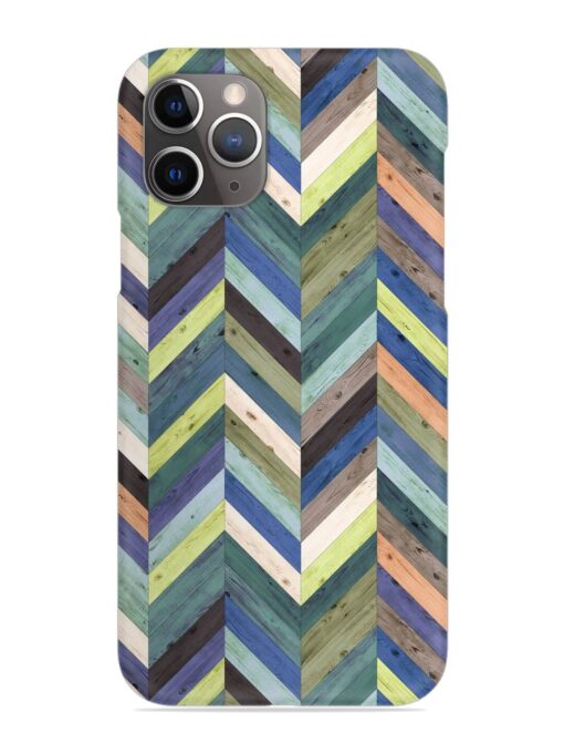 Chevron Random Color Snap Case for Apple Iphone 11 Pro Zapvi