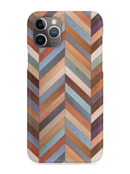 Seamless Wood Parquet Snap Case for Apple Iphone 11 Pro Zapvi