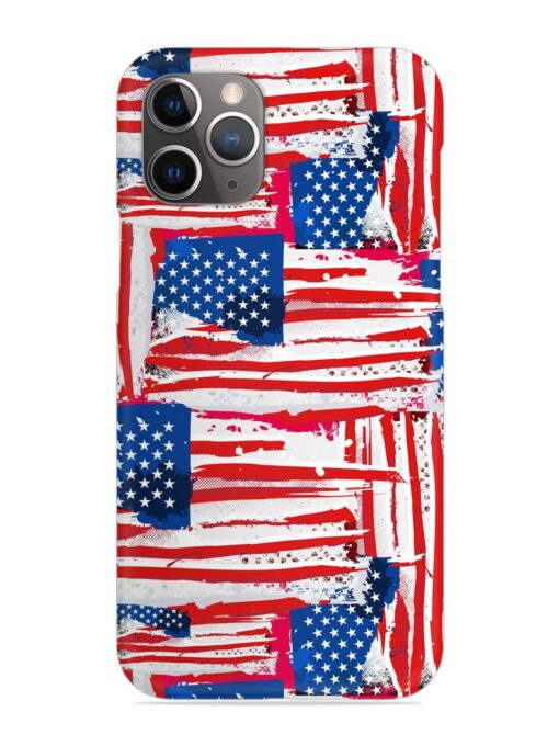 Usa Flag Seamless Snap Case for Apple Iphone 11 Pro Zapvi