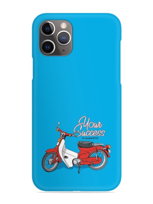 Motorcycles Image Vector Snap Case for Apple Iphone 11 Pro Zapvi