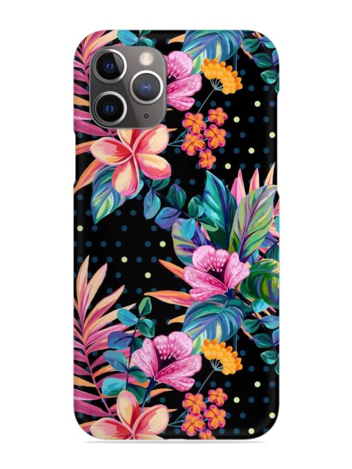 Seamless Floral Pattern Snap Case for Apple Iphone 11 Pro Zapvi