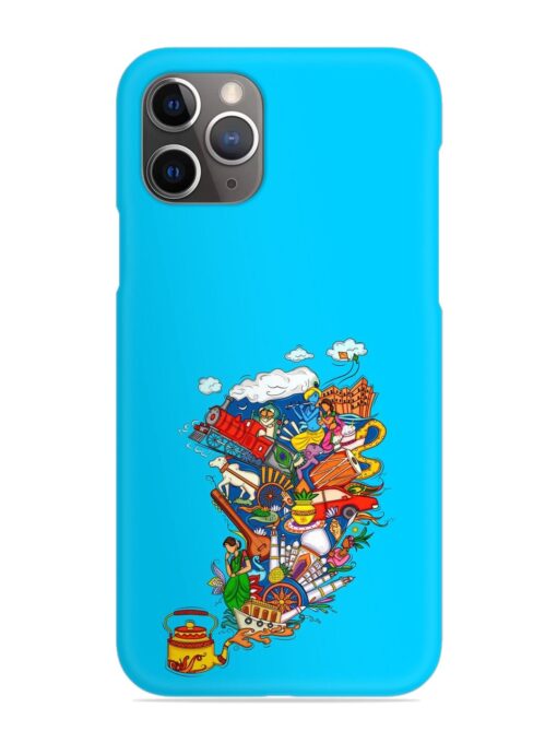 Vector Design Indian Snap Case for Apple Iphone 11 Pro Zapvi