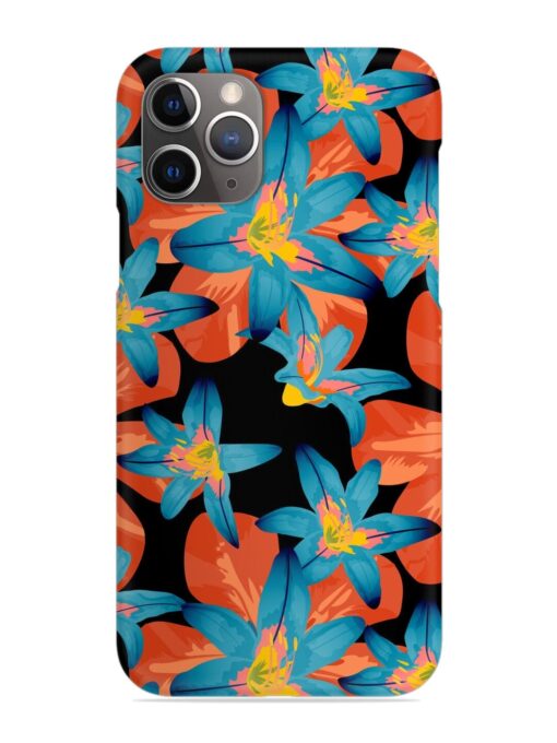 Philippine Flowers Seamless Snap Case for Apple Iphone 11 Pro Zapvi