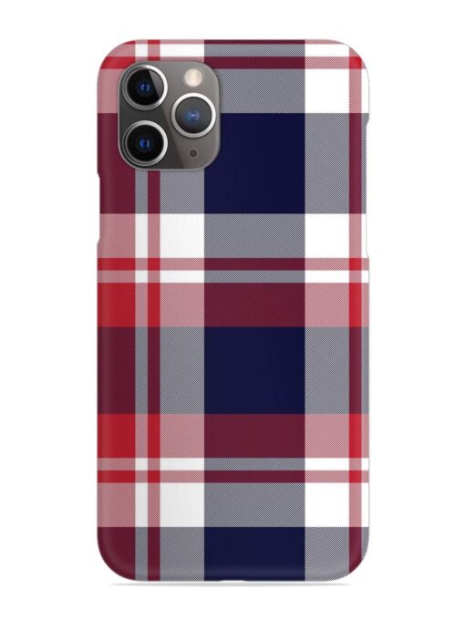 Classic Plaid Tartan Snap Case for Apple Iphone 11 Pro Zapvi