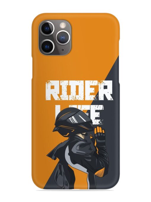 Rider Life Snap Case for Apple Iphone 11 Pro Zapvi