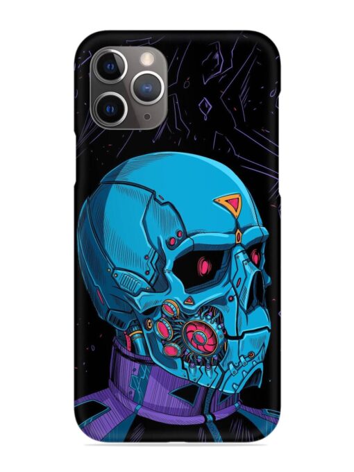 Skull Robo Vector Snap Case for Apple Iphone 11 Pro Zapvi