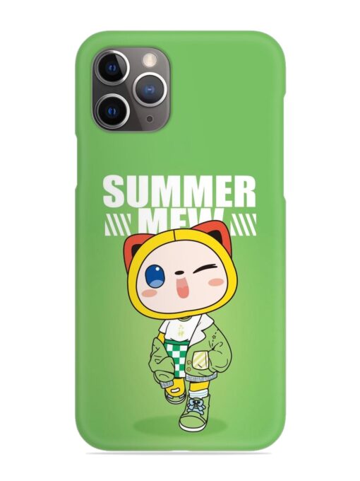 Summer Mew Snap Case for Apple Iphone 11 Pro Zapvi