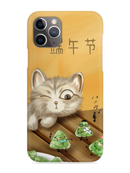 Cat Scorpion Dancing Snap Case for Apple Iphone 11 Pro Zapvi