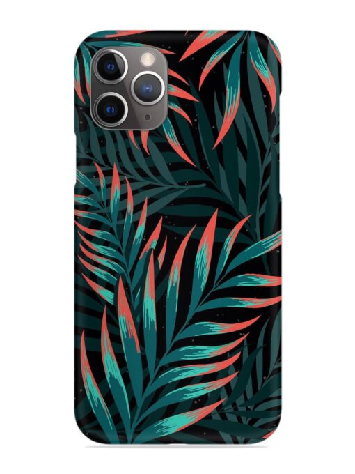 Green Leaf Art Snap Case for Apple Iphone 11 Pro Max Zapvi