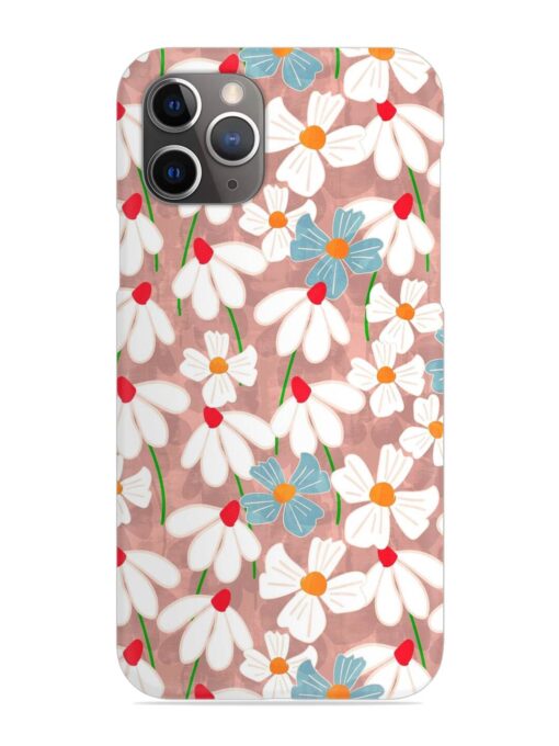 Abstract Petal Flowers Snap Case for Apple Iphone 11 Pro Max Zapvi