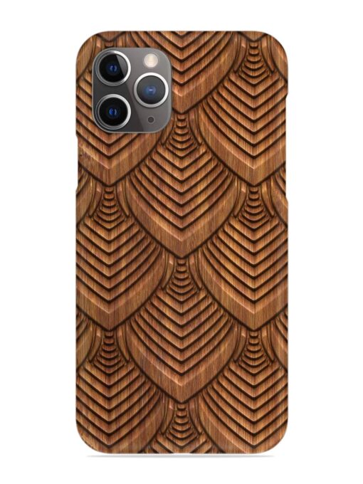 Carved Pattern On Snap Case for Apple Iphone 11 Pro Max Zapvi