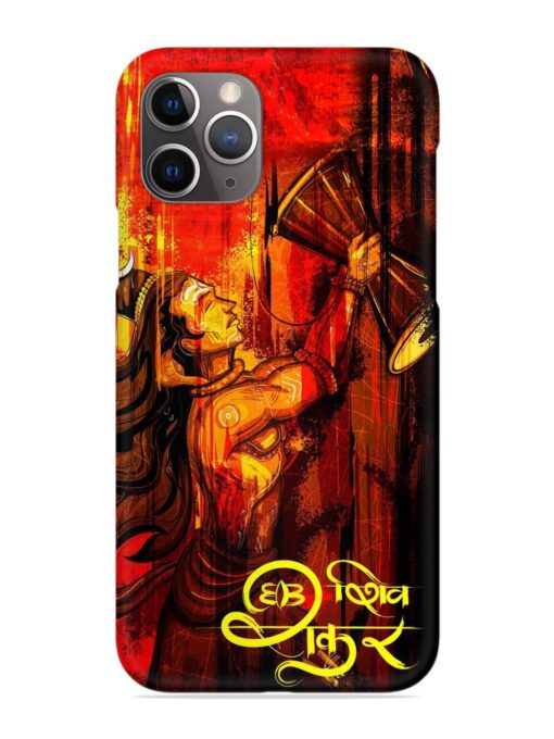 Illustration Lord Shiva Snap Case for Apple Iphone 11 Pro Max Zapvi