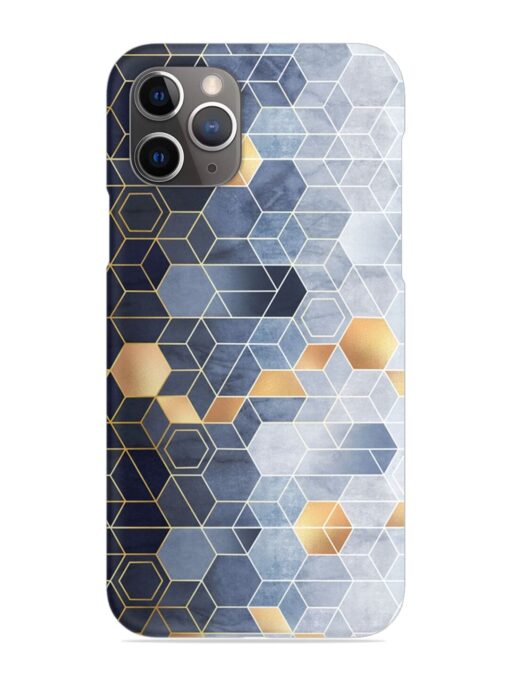 Geometric Abstraction Hexagons Snap Case for Apple Iphone 11 Pro Max Zapvi