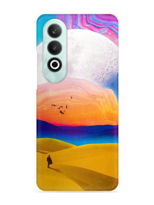 Sandy Desert Snap Case for Oneplus Nord Ce 4 (5G) Zapvi