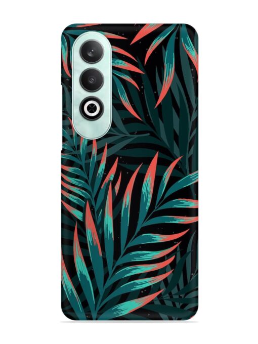 Green Leaf Art Snap Case for Oneplus Nord Ce 4 (5G) Zapvi