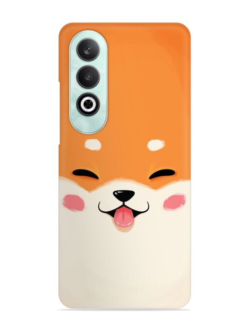 Happy Cat Art Snap Case for Oneplus Nord Ce 4 (5G) Zapvi