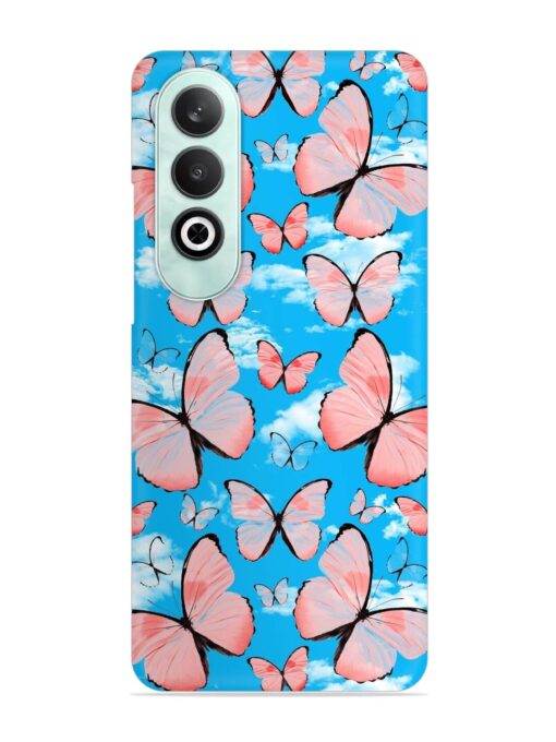 Seamless Pattern Tropical Snap Case for Oneplus Nord Ce 4 (5G) Zapvi