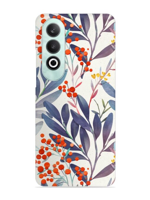 Seamless Floral Pattern Snap Case for Oneplus Nord Ce 4 (5G) Zapvi