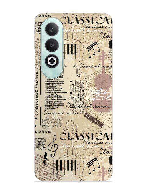 Classical Music Lpattern Snap Case for Oneplus Nord Ce 4 (5G) Zapvi