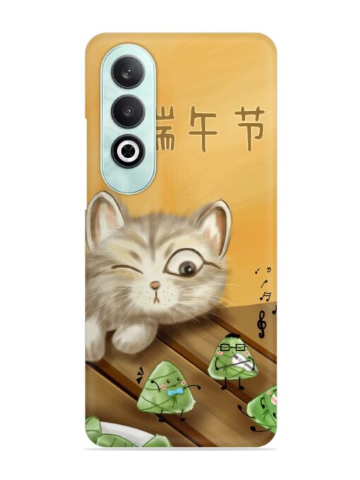 Cat Scorpion Dancing Snap Case for Oneplus Nord Ce 4 (5G) Zapvi