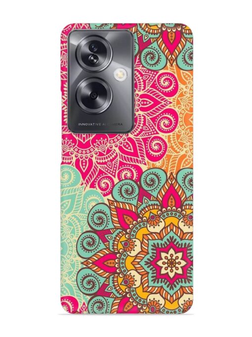 Mandala Seamless Snap Case for Oppo A79 (5G) Zapvi