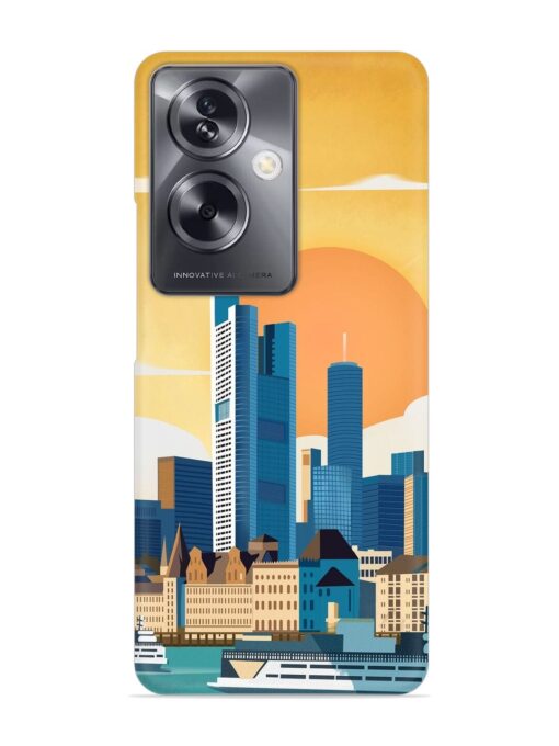 Germany Frankfurt Snap Case for Oppo A79 (5G) Zapvi