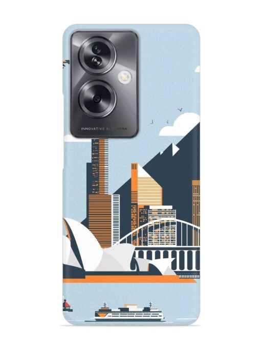 Sydney Opera Landscape Snap Case for Oppo A79 (5G) Zapvi