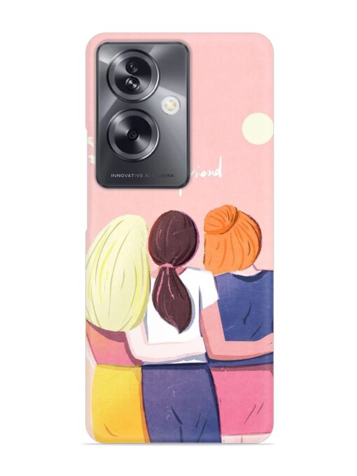 Friendship Day Snap Case for Oppo A79 (5G) Zapvi