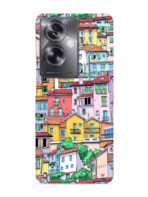 Europe Old Town Snap Case for Oppo A79 (5G) Zapvi