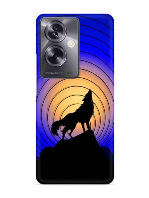 Fox Roaring Design Snap Case for Oppo A79 (5G) Zapvi