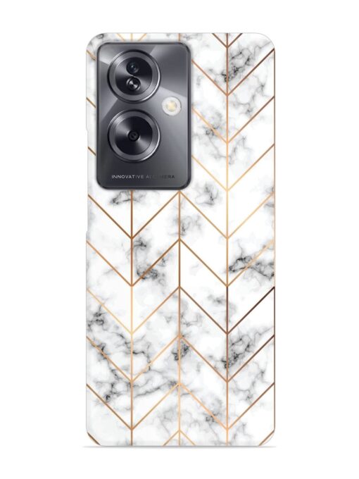 Vector Marble Texture Snap Case for Oppo A79 (5G) Zapvi