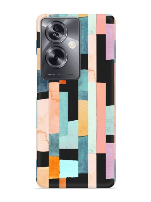 Geometric Seamless Pattern Snap Case for Oppo A79 (5G) Zapvi