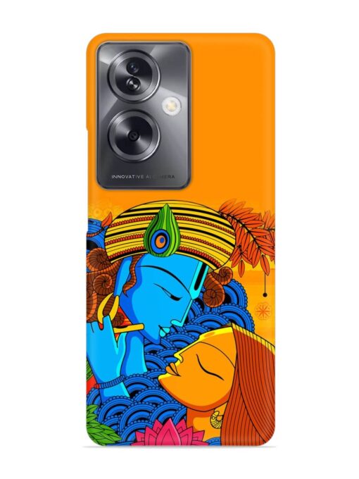 Illustration Hindu Goddess Snap Case for Oppo A79 (5G) Zapvi