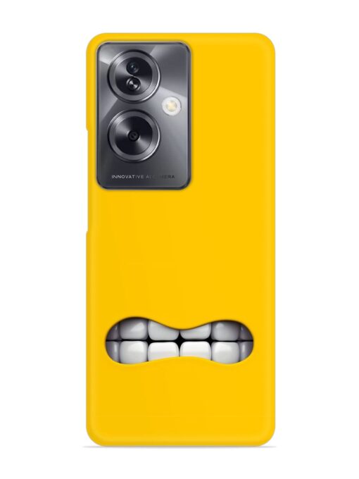 Mouth Character On Snap Case for Oppo A79 (5G) Zapvi