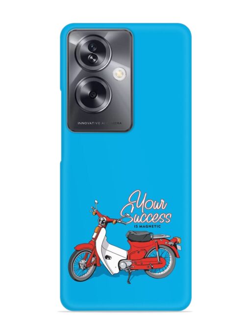 Motorcycles Image Vector Snap Case for Oppo A79 (5G) Zapvi