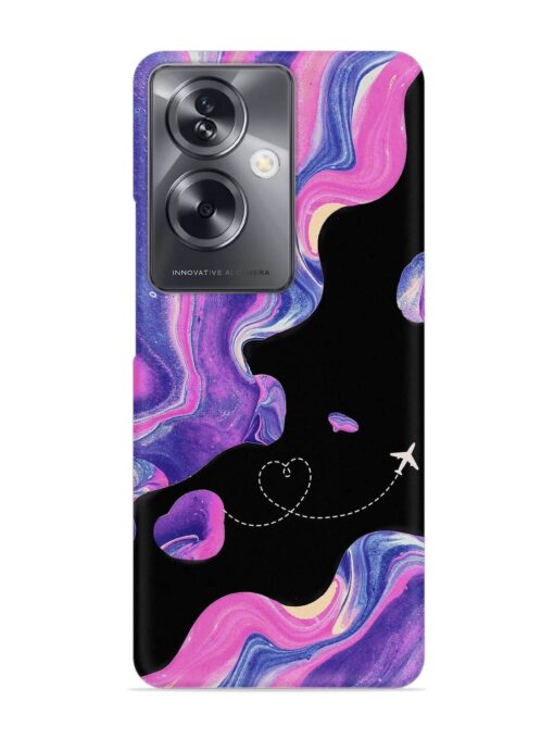 Glitter Art Snap Case for Oppo A79 (5G) Zapvi