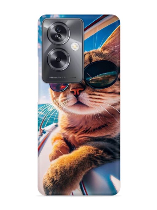 Cat In Style Snap Case for Oppo A79 (5G) Zapvi