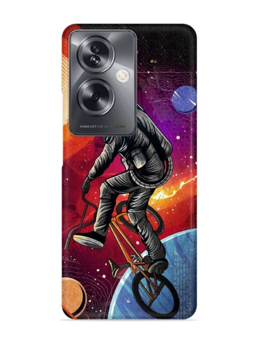 Super Eclipse Bmx Bike Snap Case for Oppo A79 (5G) Zapvi