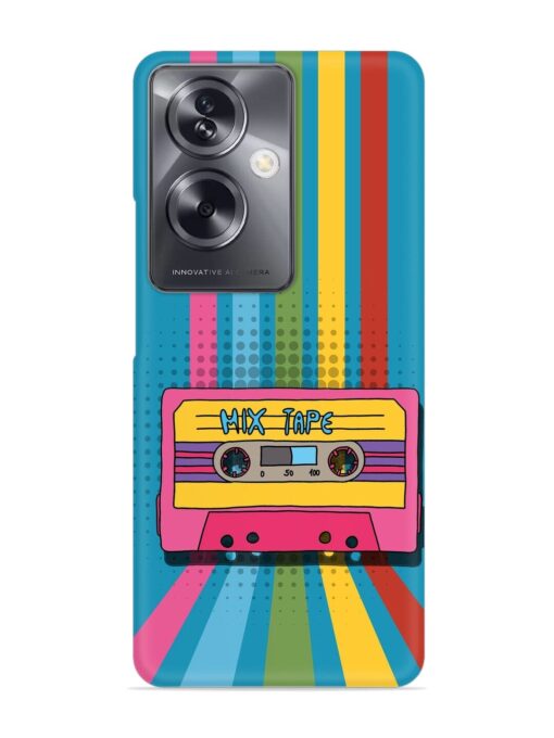 Mix Tape Vactor Snap Case for Oppo A79 (5G) Zapvi