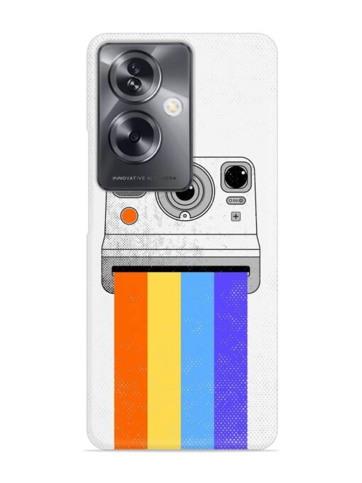 Retro Camera Art Snap Case for Oppo A79 (5G) Zapvi