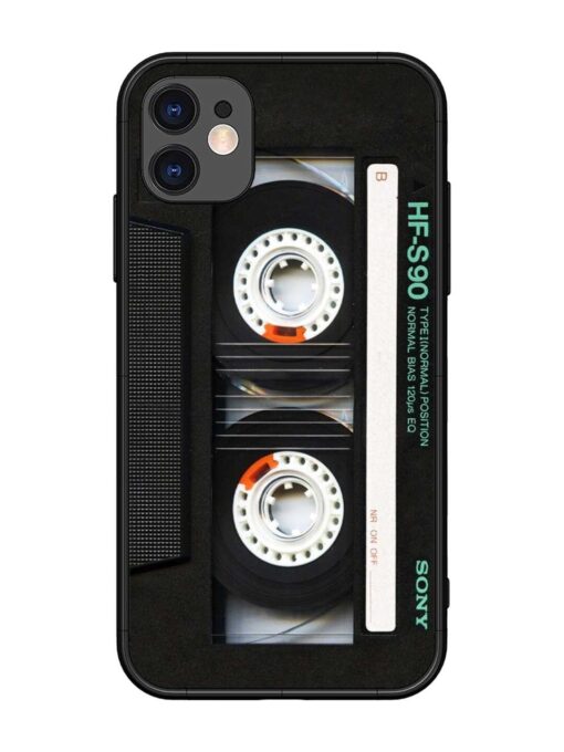 Sony Hf-S90 Cassette Glossy Metal Phone Cover for Apple Iphone 11 Zapvi