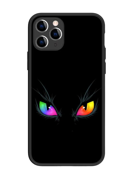 Cat Eyes Glossy Metal Phone Cover for Apple Iphone 11 Pro Zapvi