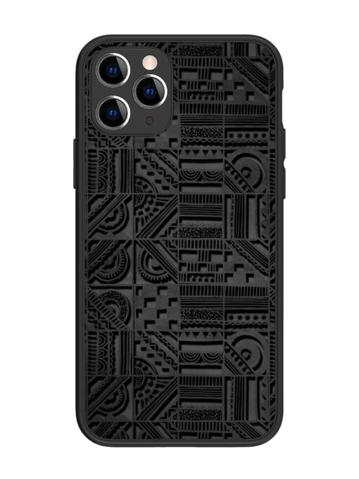 Seamless Pattern Glossy Metal Phone Cover for Apple Iphone 11 Pro Zapvi