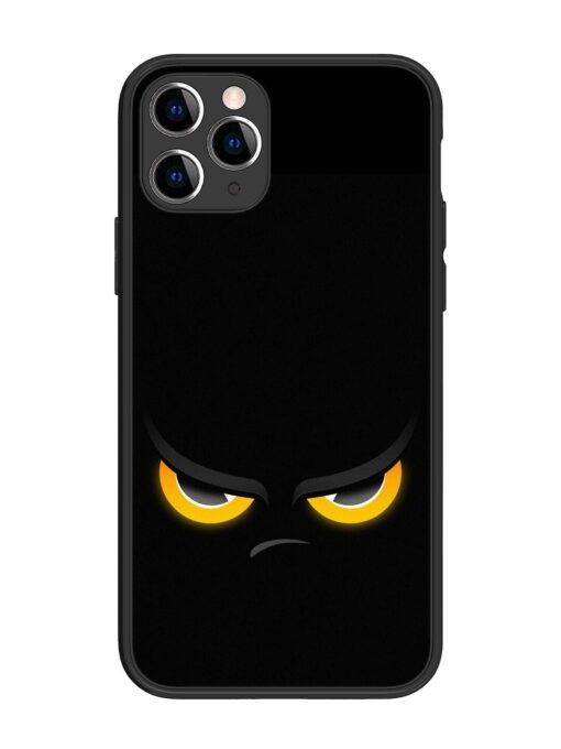 Scary Yellow Eye Glossy Metal TPU Phone Cover for Apple Iphone 11 Pro Zapvi