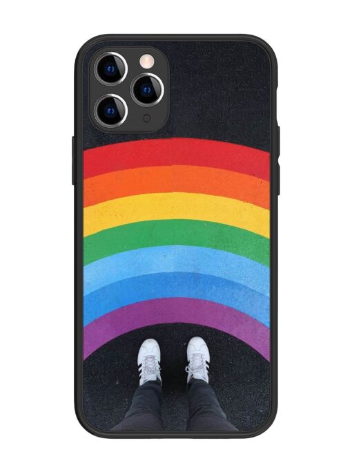 Legs Rainbow Glossy Metal TPU Phone Cover for Apple Iphone 11 Pro Zapvi