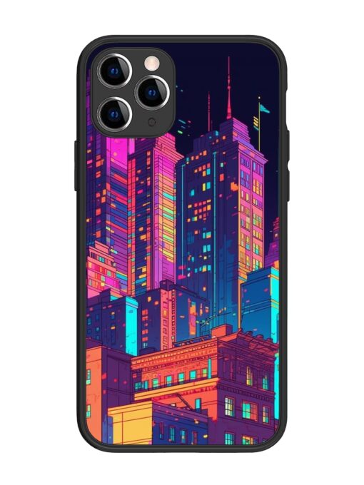 City View Glossy Metal Phone Cover for Apple Iphone 11 Pro Zapvi