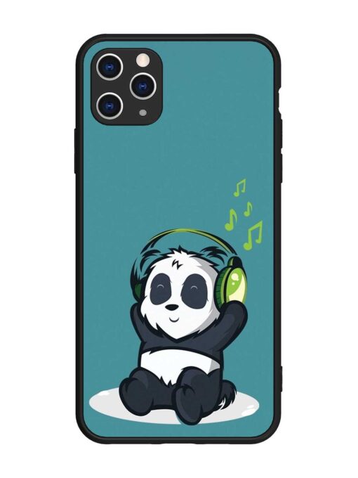 Music Panda Glossy Metal Phone Cover for Apple Iphone 11 Pro Max Zapvi