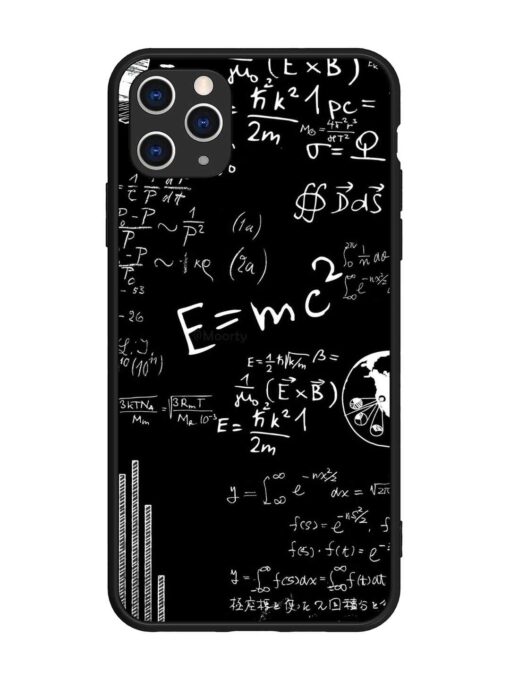 E=Mc2 Mass?Energy Equivalence Glossy Metal Phone Cover for Apple Iphone 11 Pro Max Zapvi